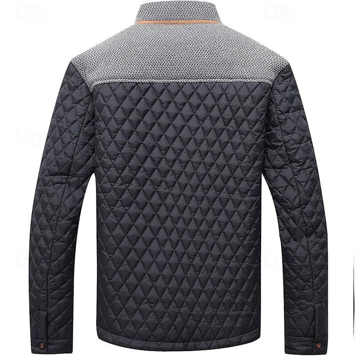 Maxwell | Quilted Stand-Collar Jacket