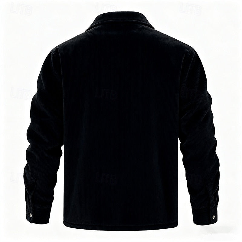 Dalton | Ribbed Fleece-Lined Jacket