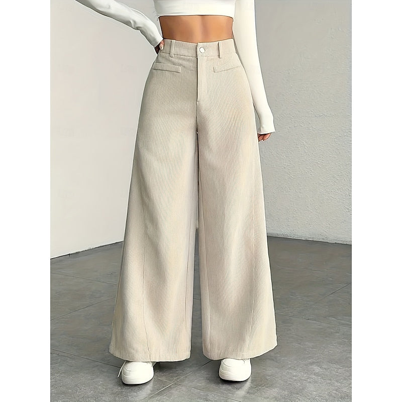 Gwyneth | Wide-Leg High-Waist Trousers