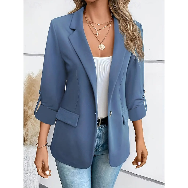 Henrietta | Tailored Open-Front Blazer