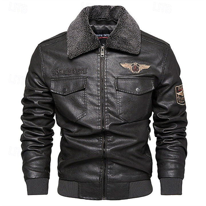 Ellery | Rugged Aviator Jacket