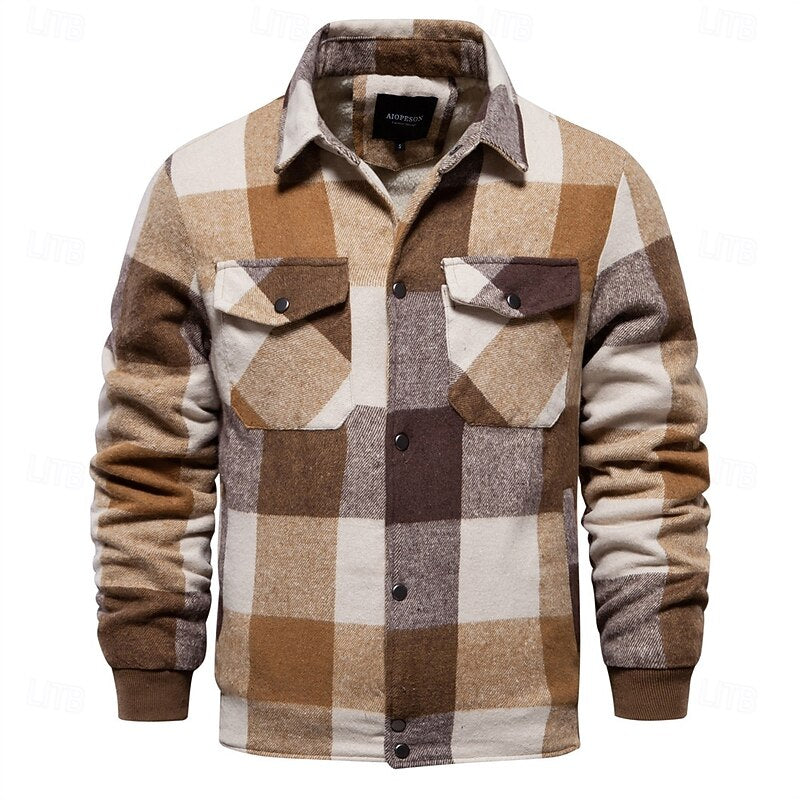 Prescott | Rugged Check Shirt Jacket