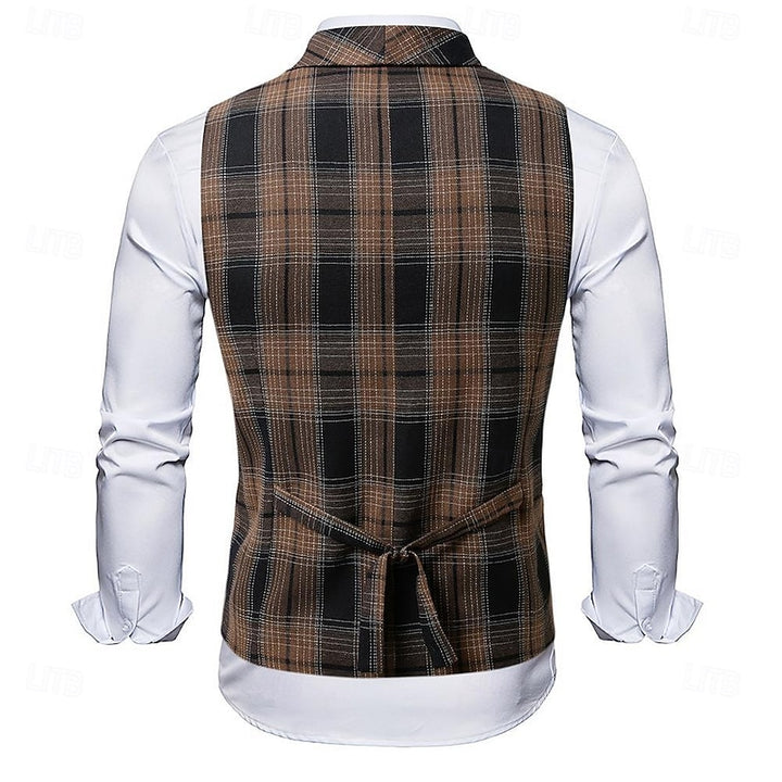 Damien | Refined Double-Breasted Waistcoat