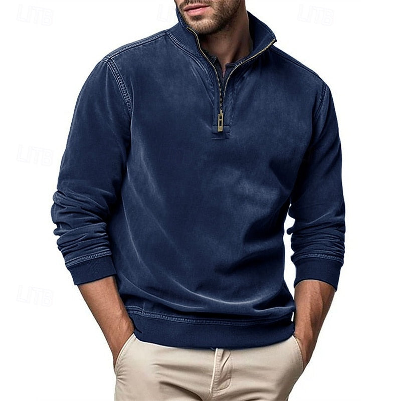 Holden | Refined Quarter-Zip Sweatshirt