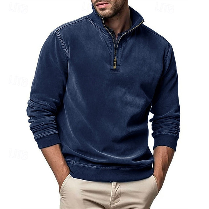Holden | Refined Quarter-Zip Sweatshirt