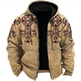 Dalton | Heritage-Print Hooded Jacket
