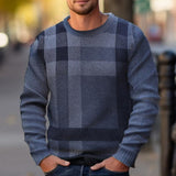 Sheldon | Checked Crew-Neck Jumper