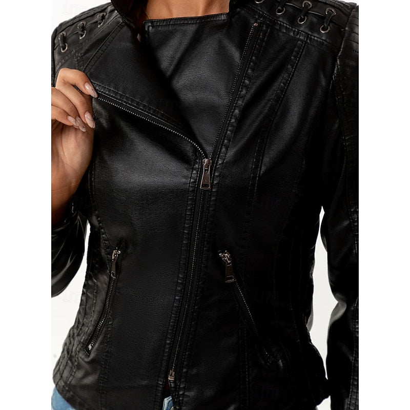 Deborah | Sleek Biker Jacket