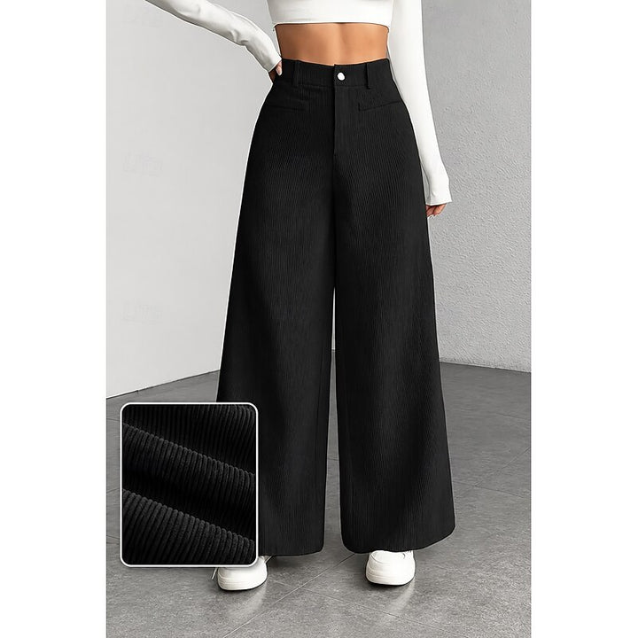 Gwyneth | Wide-Leg High-Waist Trousers