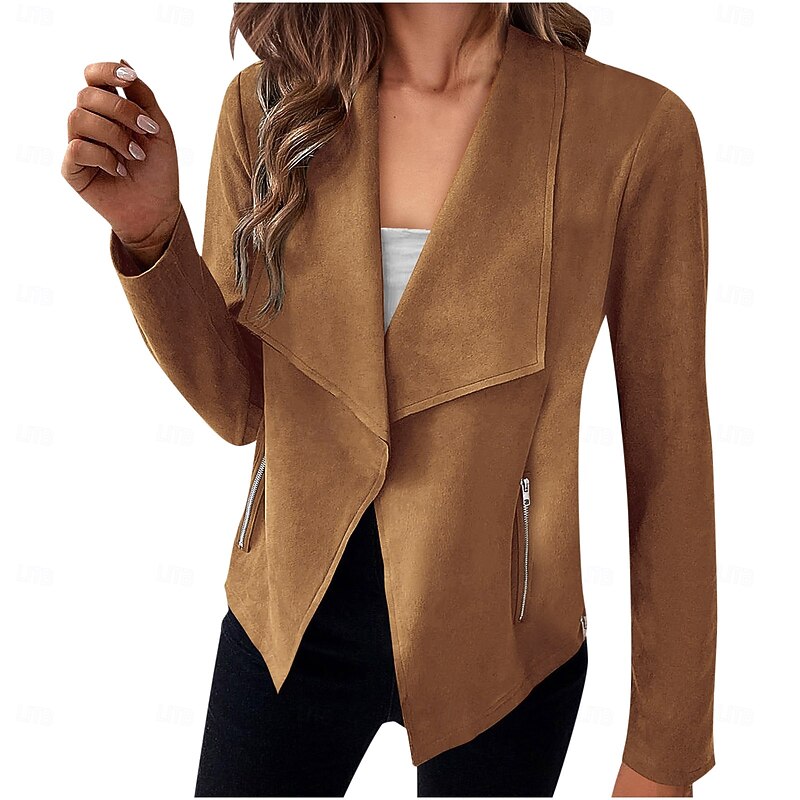 Antonia | Draped Waterfall Jacket
