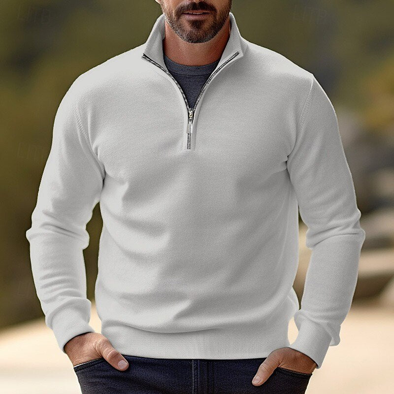 Gregor | Refined Half-Zip Pullover