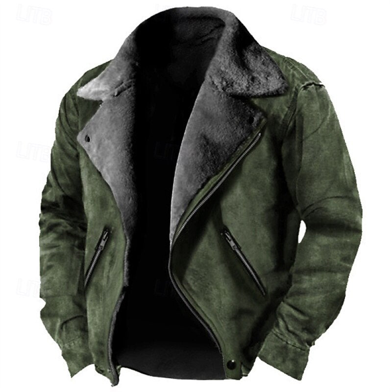 Edmund | Rugged Fur-Collar Winter Jacket