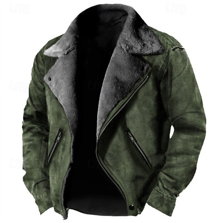 Edmund | Rugged Fur-Collar Winter Jacket