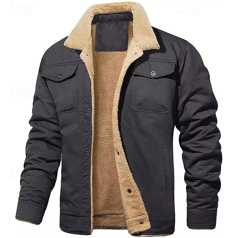 Garrick | Rugged Lined Trucker Jacket