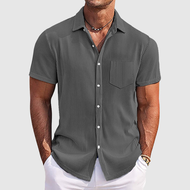 Arthur | Short Sleeve Button-Up Shirt