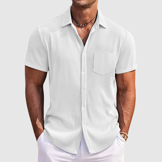 Arthur | Short Sleeve Button-Up Shirt