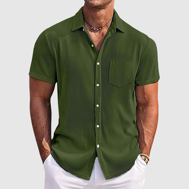 Arthur | Short Sleeve Button-Up Shirt