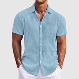 Arthur | Short Sleeve Button-Up Shirt