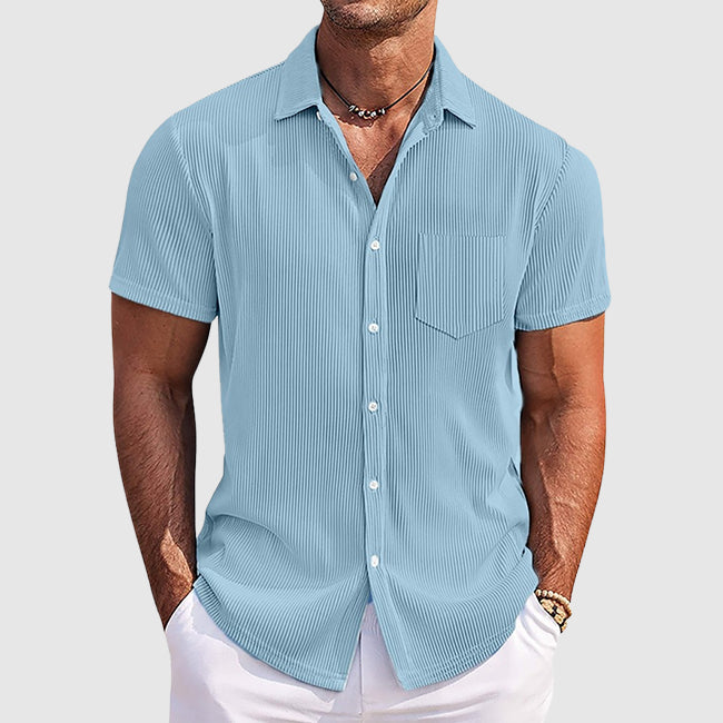 Arthur | Short Sleeve Button-Up Shirt
