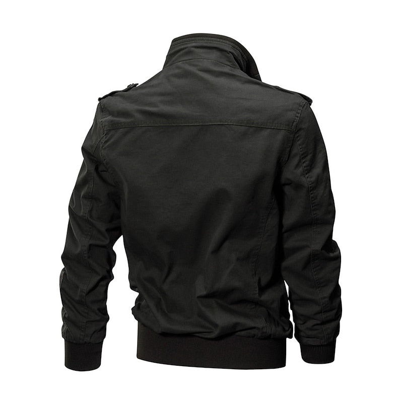 Franklin | Military-Style Bomber Jacket