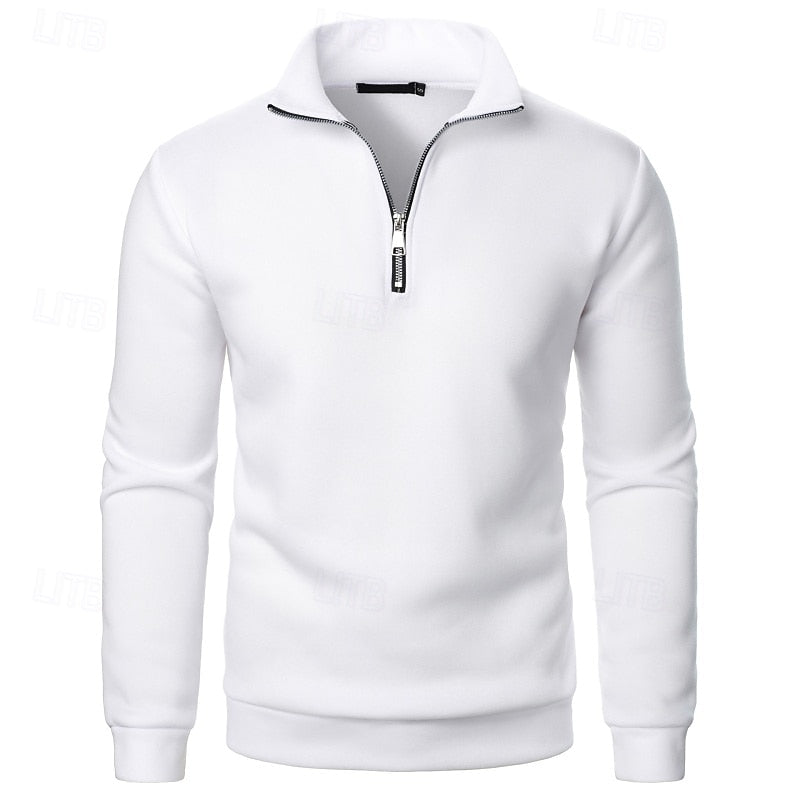 Gerald | Classic Quarter-Zip Pullover