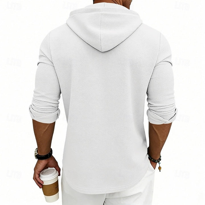 Malcolm | Relaxed Drawstring Hooded Top