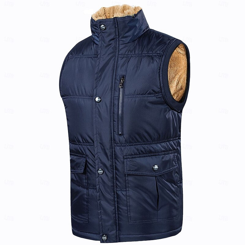 Foster | Fleece-Lined Padded Gilet
