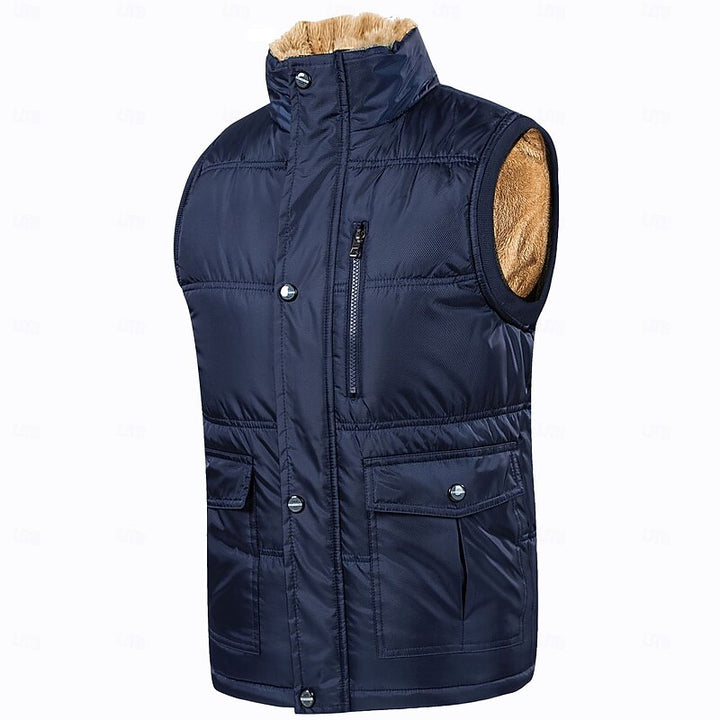 Foster | Fleece-Lined Padded Gilet