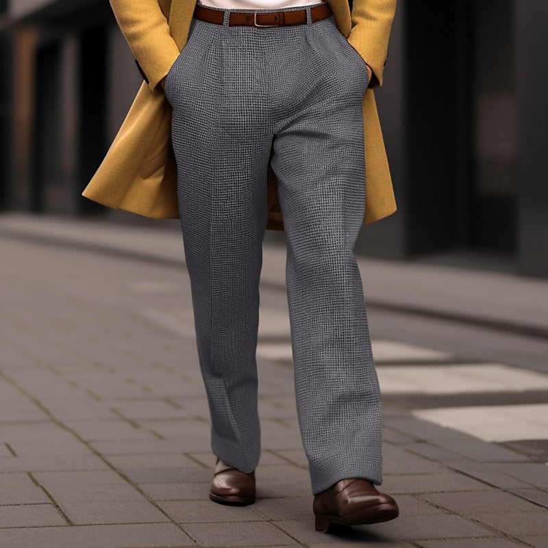 Neville | Tailored Straight-Leg Trousers