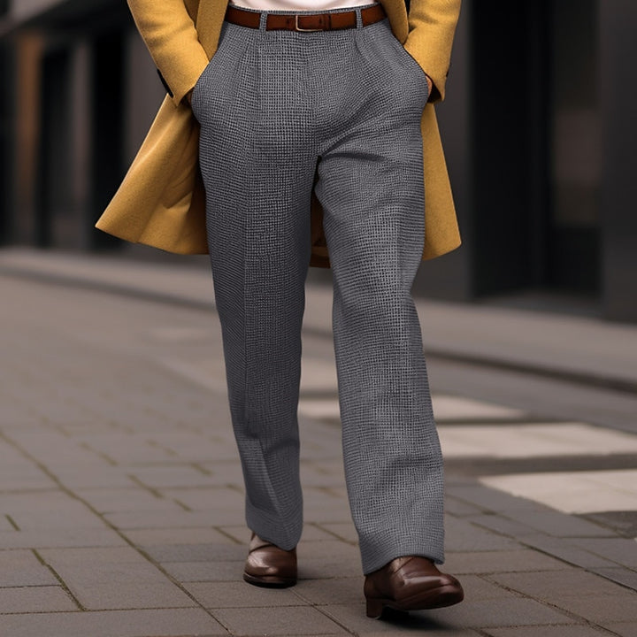 Neville | Tailored Straight-Leg Trousers