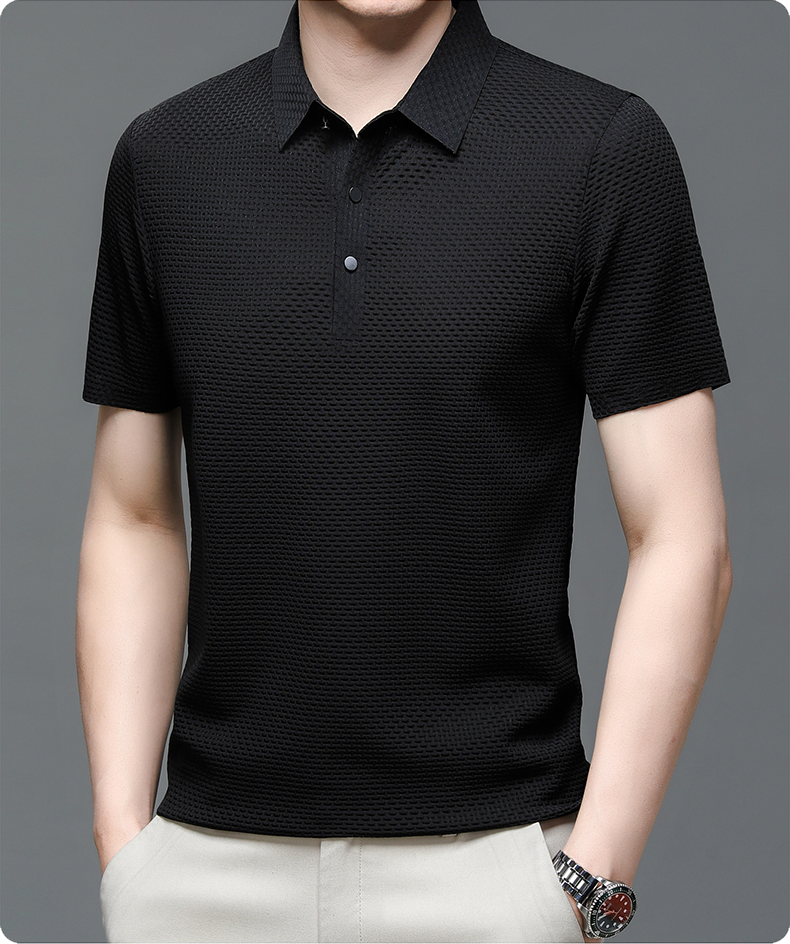 Hadrian | Stylish Button-Up Polo Shirt