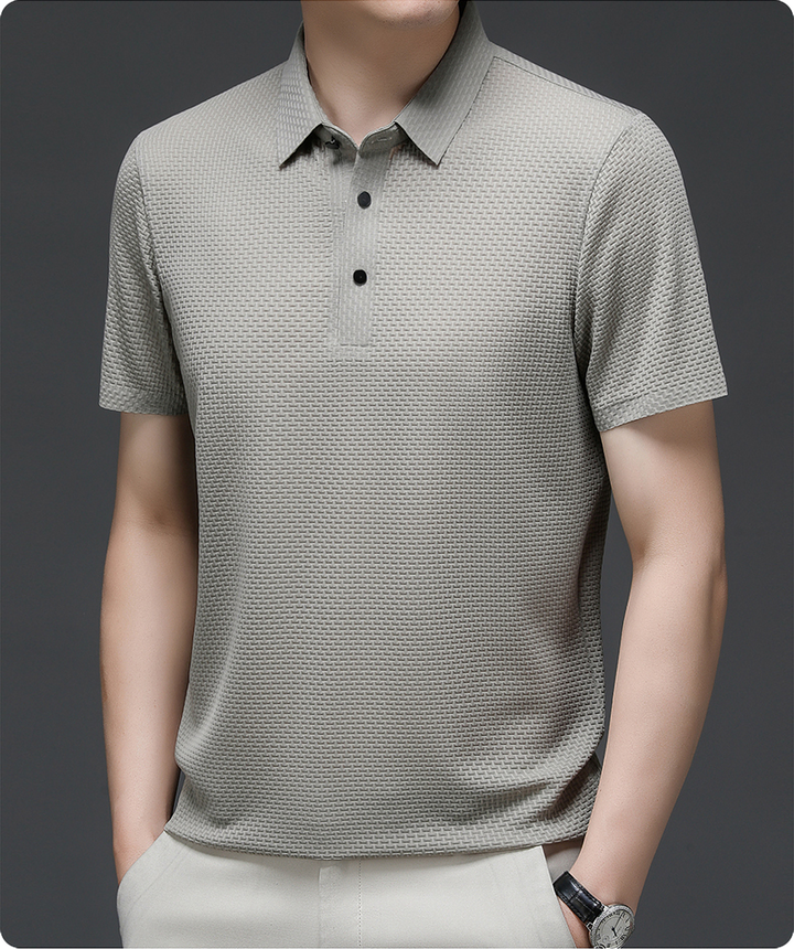 Hadrian | Stylish Button-Up Polo Shirt