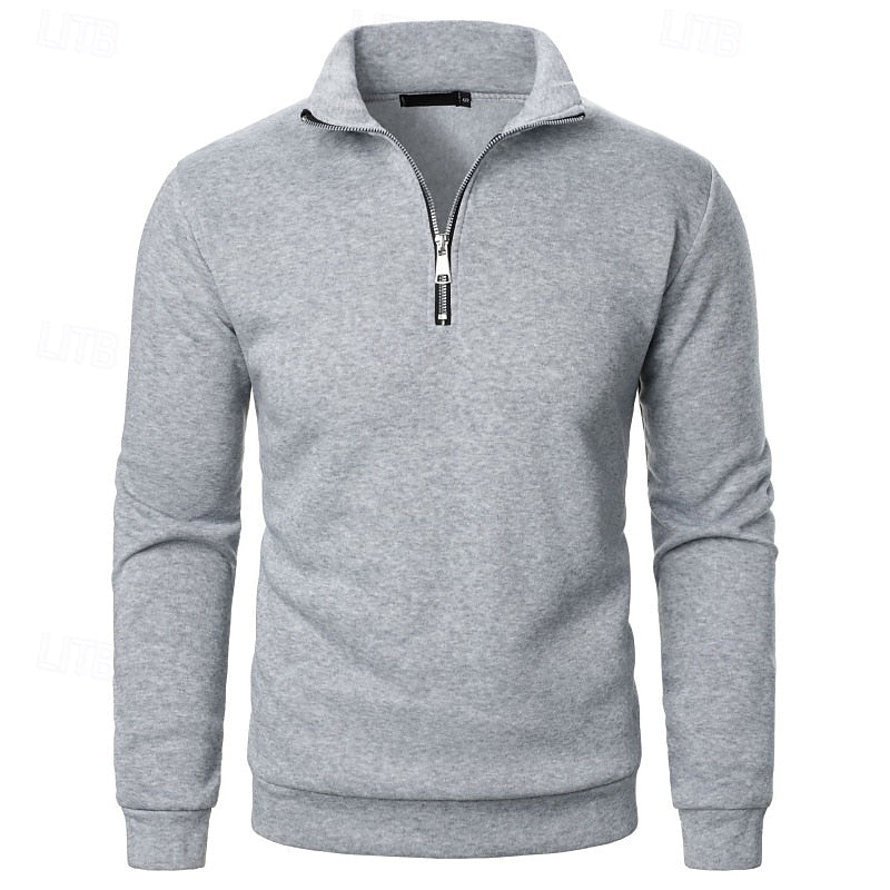 Gerald | Classic Quarter-Zip Pullover