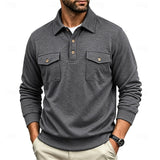 Garrett | Refined Long-Sleeve Polo Shirt