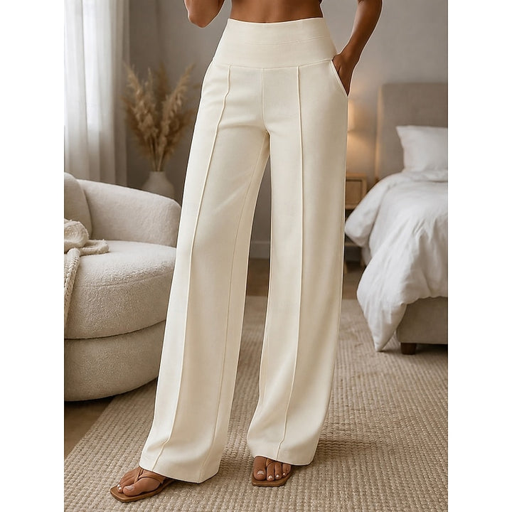Lucille | High-Waist Wide-Leg Trousers