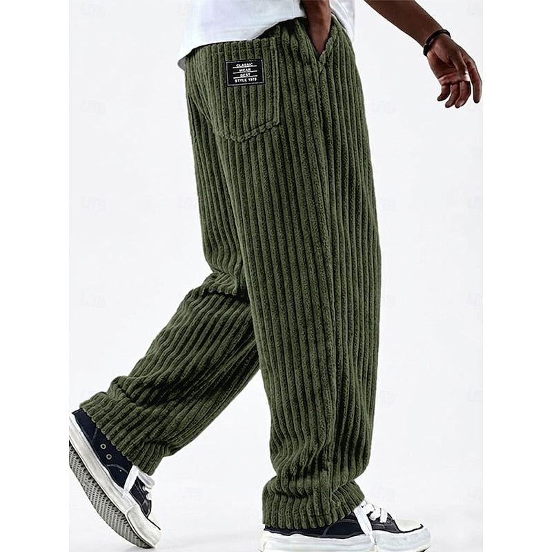 Clement | Relaxed Straight-Leg Trousers