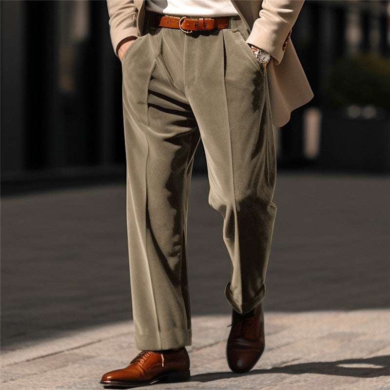 Gareth | Tailored Straight-Leg Trousers
