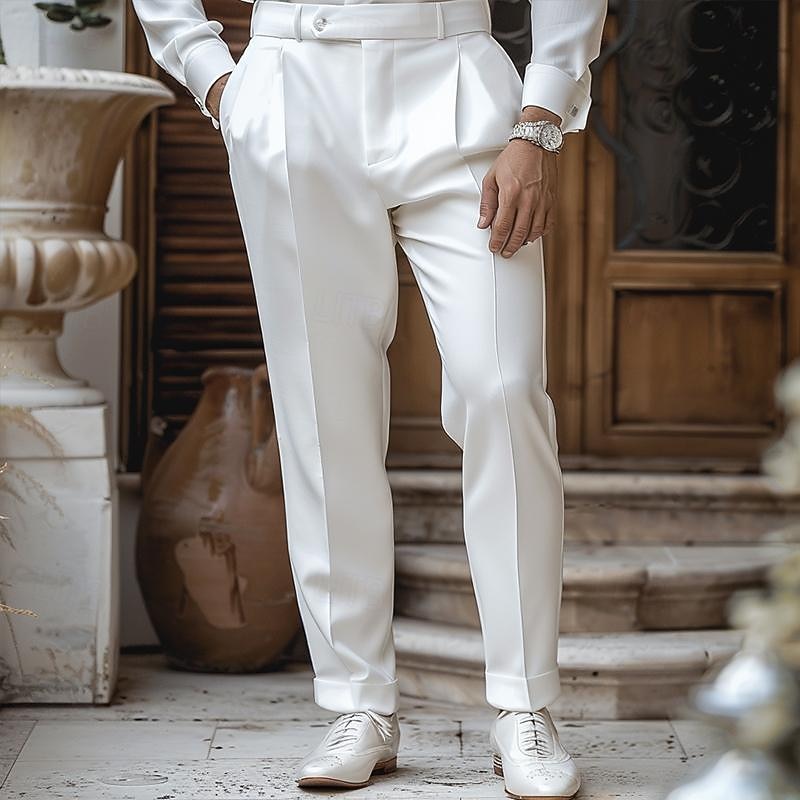 Preston Hollow | Tailored Straight-Leg Trousers