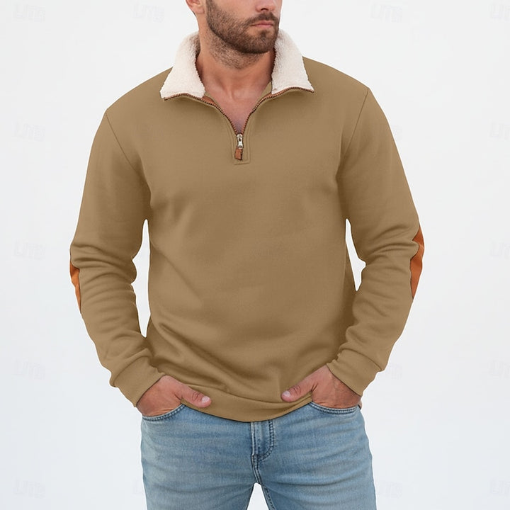 Clayton | Cosy Quarter-Zip Pullover