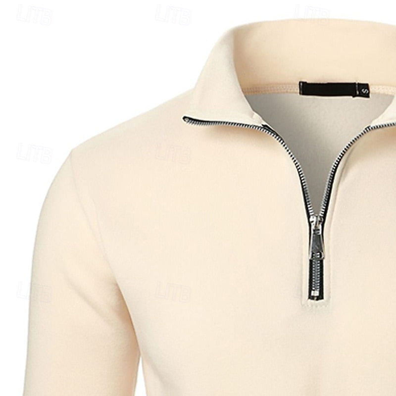 Gerald | Classic Quarter-Zip Pullover