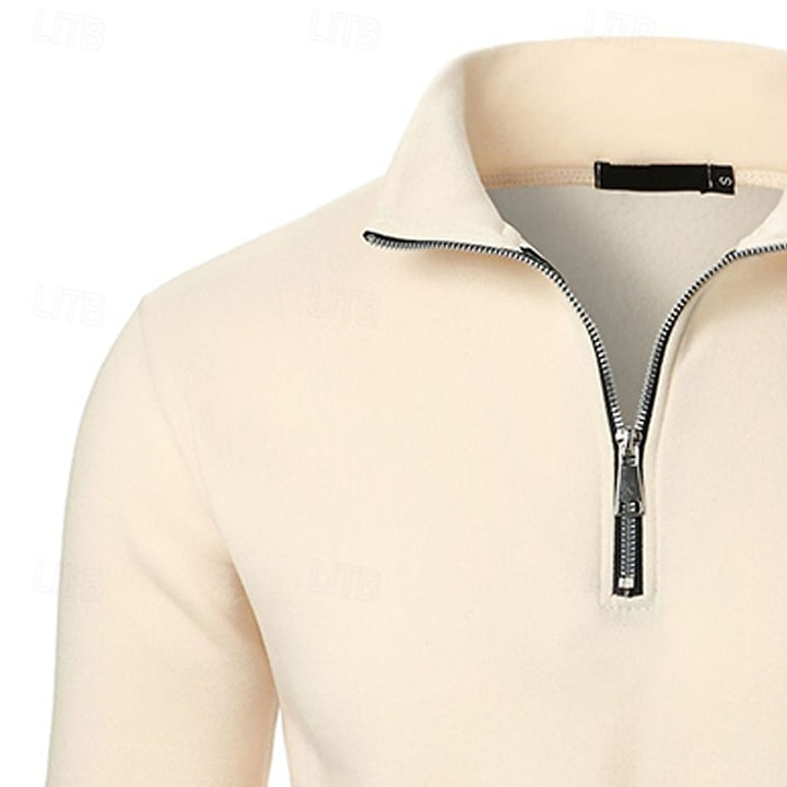 Gerald | Classic Quarter-Zip Pullover