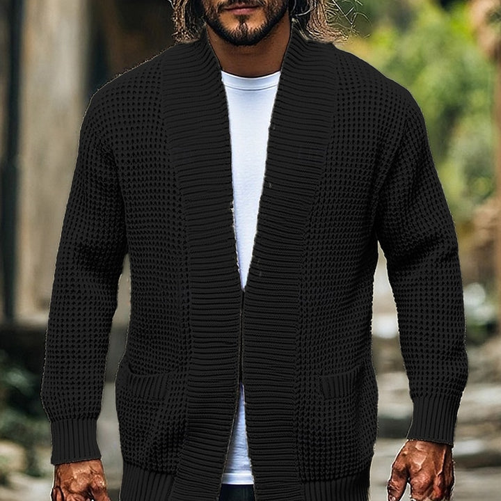 Callahan | Textured Open-Front Cardigan
