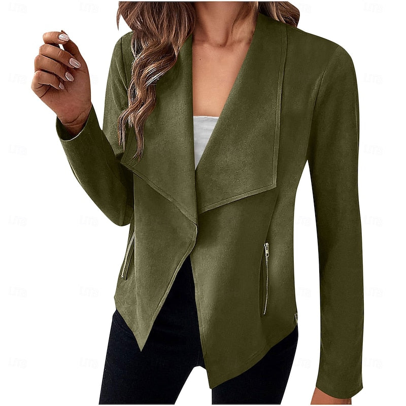 Antonia | Draped Waterfall Jacket