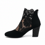 Norene | Wide Fit Open Toe Block Heels