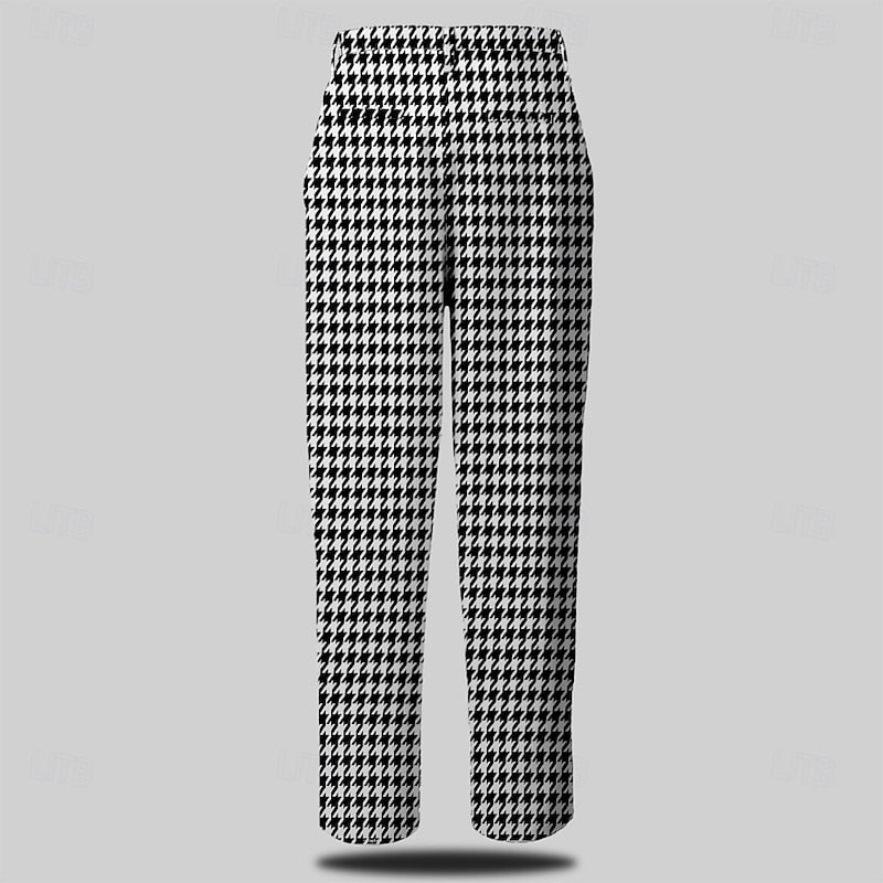 Spencer | Tailored Houndstooth Trousers