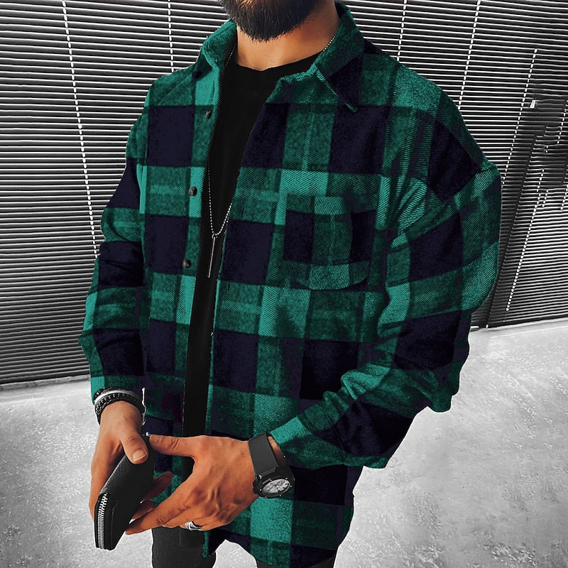 Archer | Checked Christmas Overshirt
