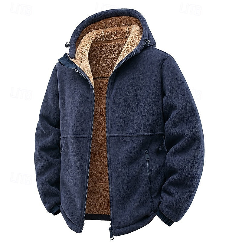 Tristan | Cosy Lined Hooded Jacket