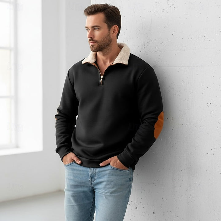 Clayton | Cosy Quarter-Zip Pullover