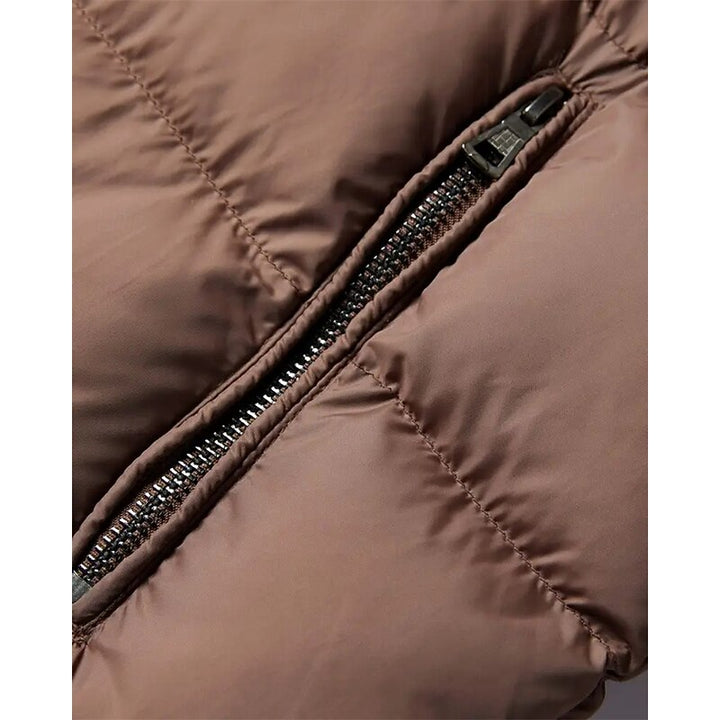 Reuben | Fur-Collar Quilted Puffer Jacket