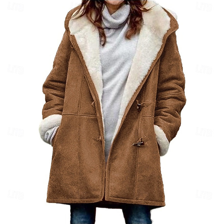 Madeline | Hooded Toggle Coat